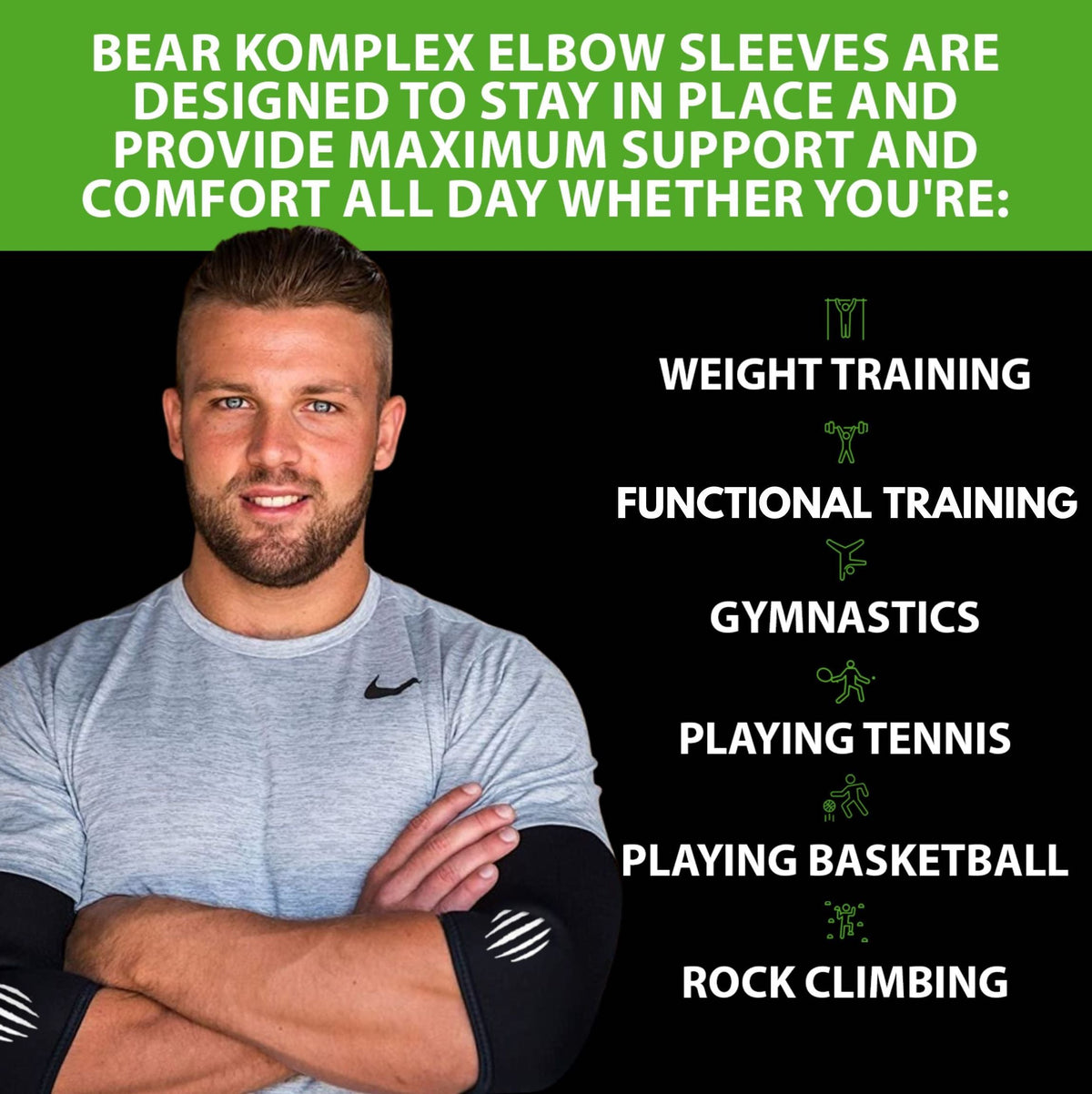 Bear KompleX Elbow Sleeves