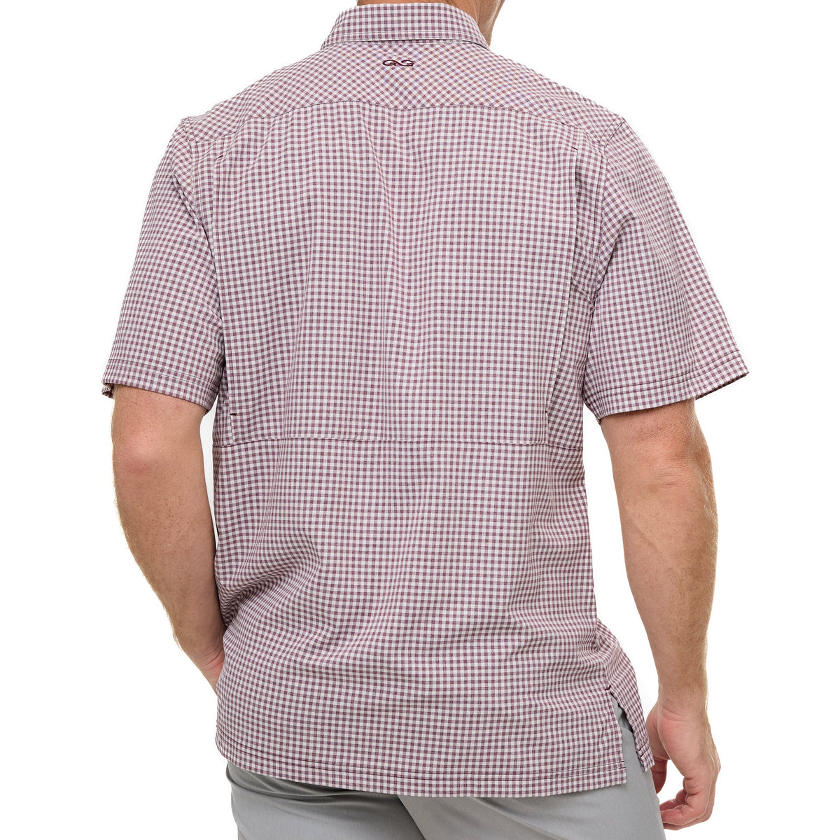 Maroon TekCheck Shirt-5