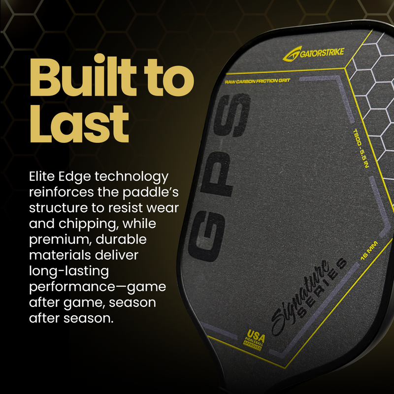 Gold Pro Power T800 Power (16mm) Raw Carbon Fiber Weave Grit-5