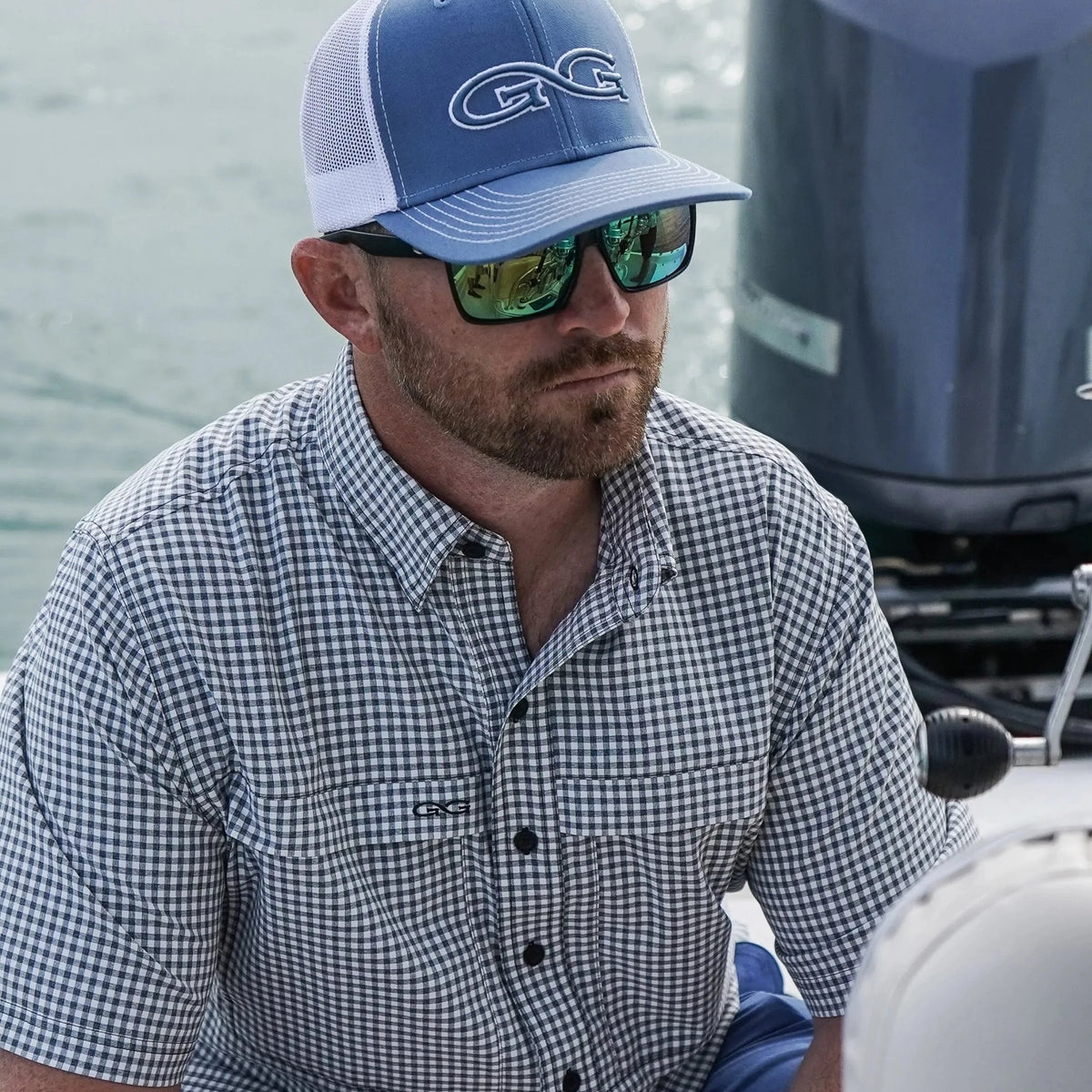White TekCheck Shirt-2