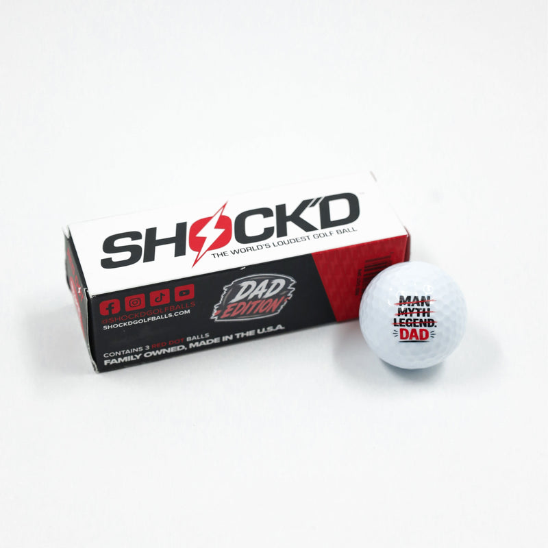 BUY 3 GET 1 FREE BUNDLE - SHOCK'D Golf Balls-10