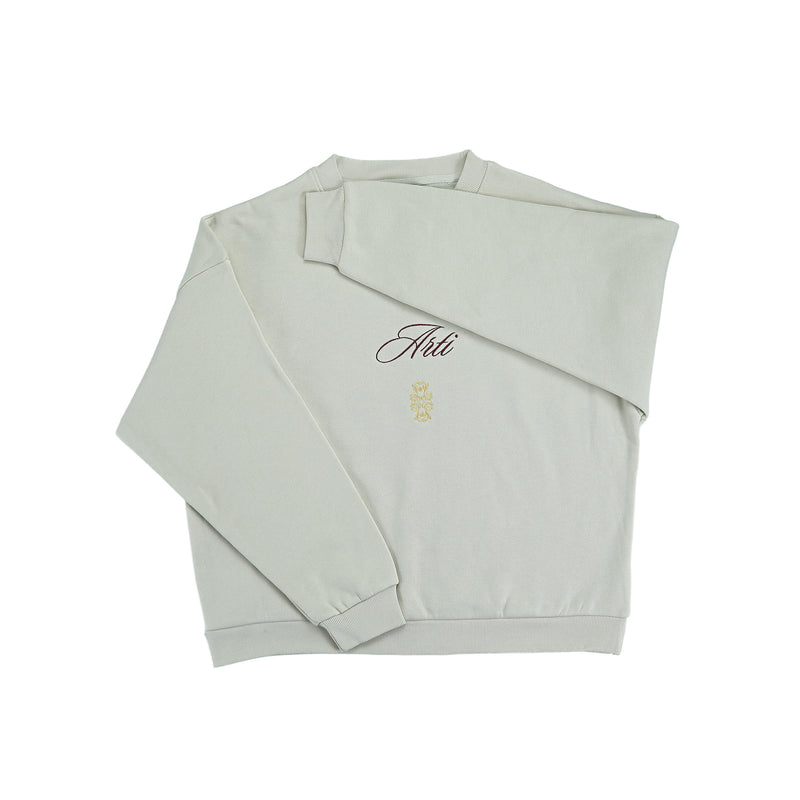 ARTI “Wanna Play With My Pickle?” Crewneck – Ivory-5