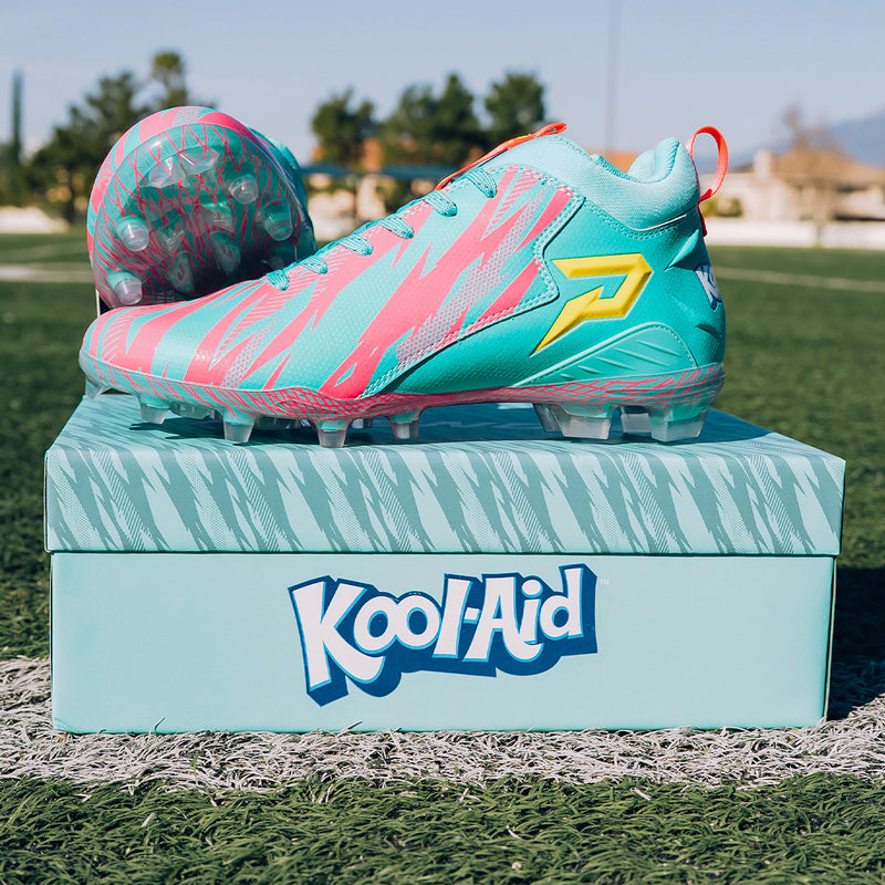 Kool-Aid 'Sharkleberry Fin' Cleats — Quantum Speed by Phenom Elite-8