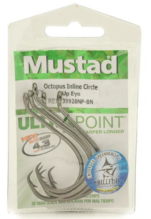 Mustad 39928NP-BN Octopus Inline Circle Hook-3