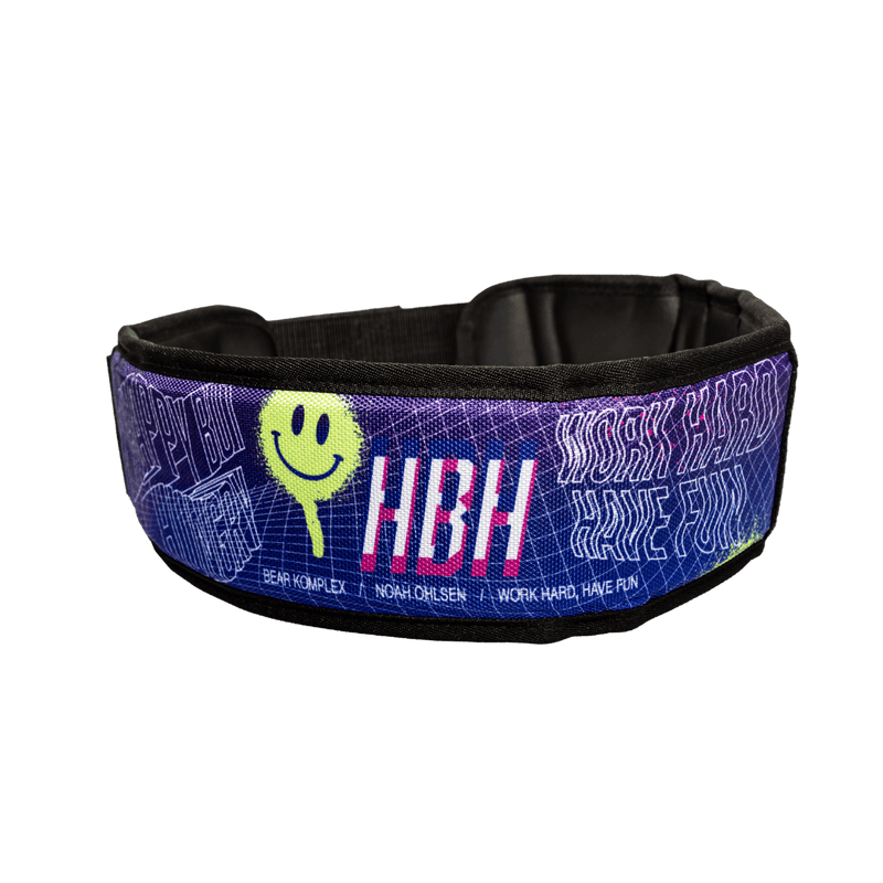 Bear KompleX "APEX" Premium Leather Belt - Noah Ohlsen "Happy But Hungry"-1