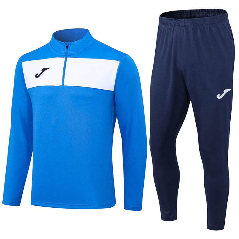 Classic Quarter-Zip Training Suit Blue