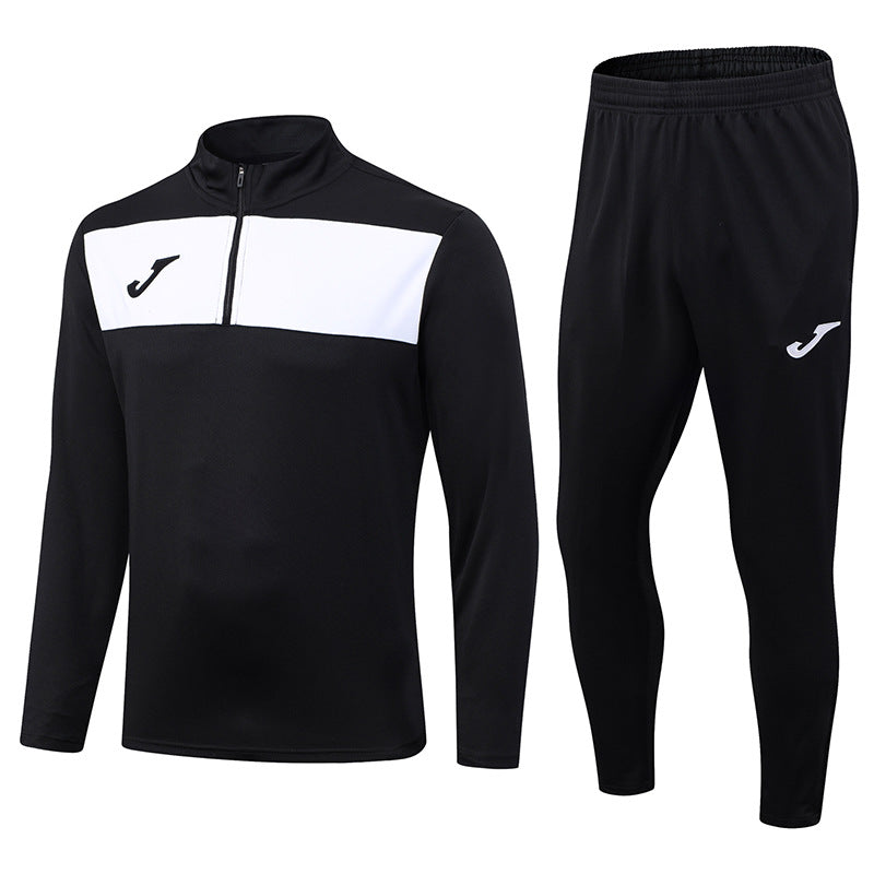 Classic Quarter-Zip Training Suit Black