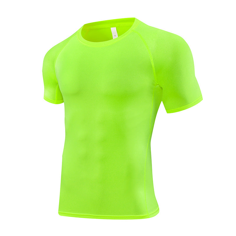 Compression Short-Sleeve Training Tee Green
