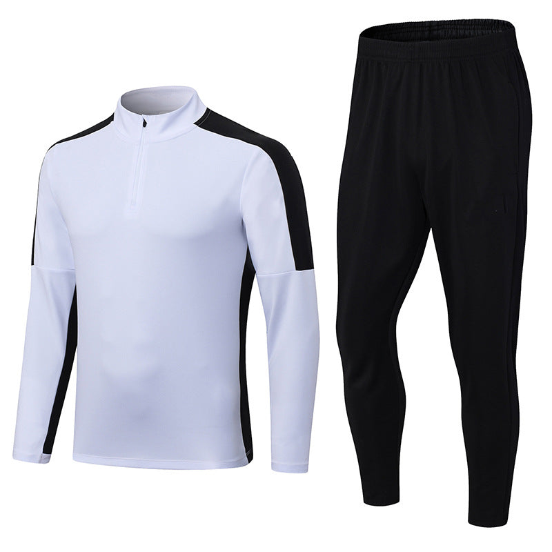 Active 1/4 Zip Training Suit White
