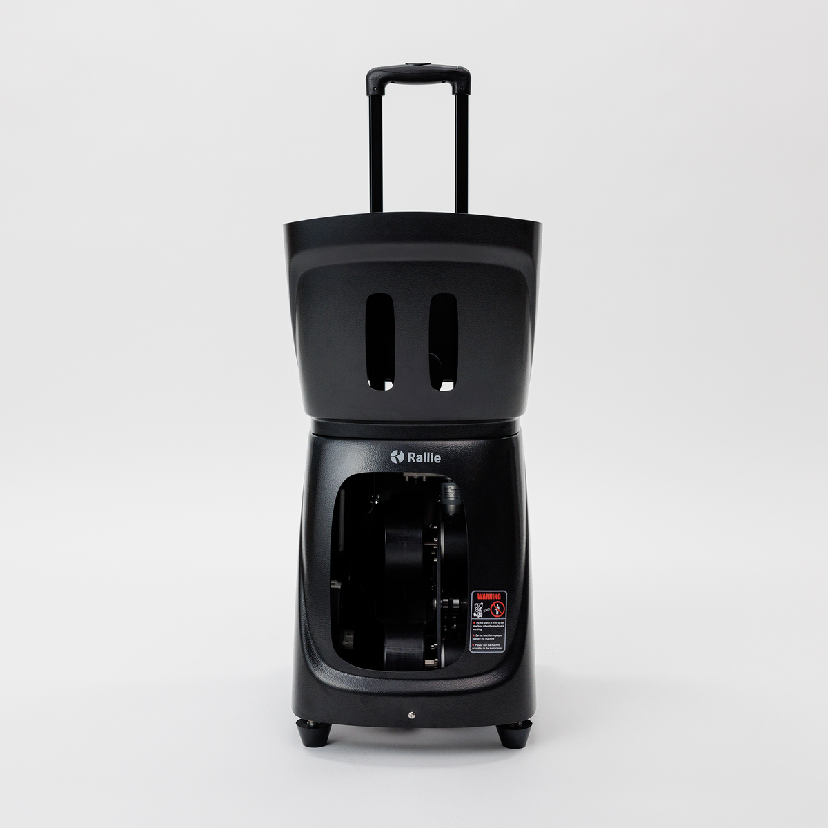 Rallie Pickleball Machine - Midnight Black-2