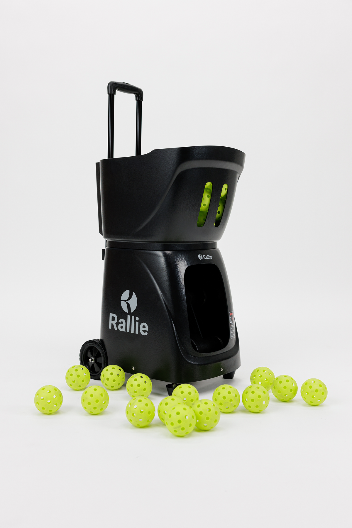 Rallie Pickleball Machine - Midnight Black-1