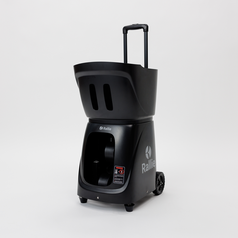 Rallie Pickleball Machine - Midnight Black-4