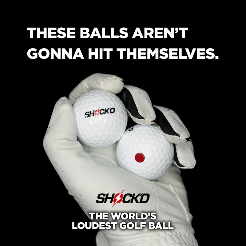 SHOCK'D Golf Balls-10