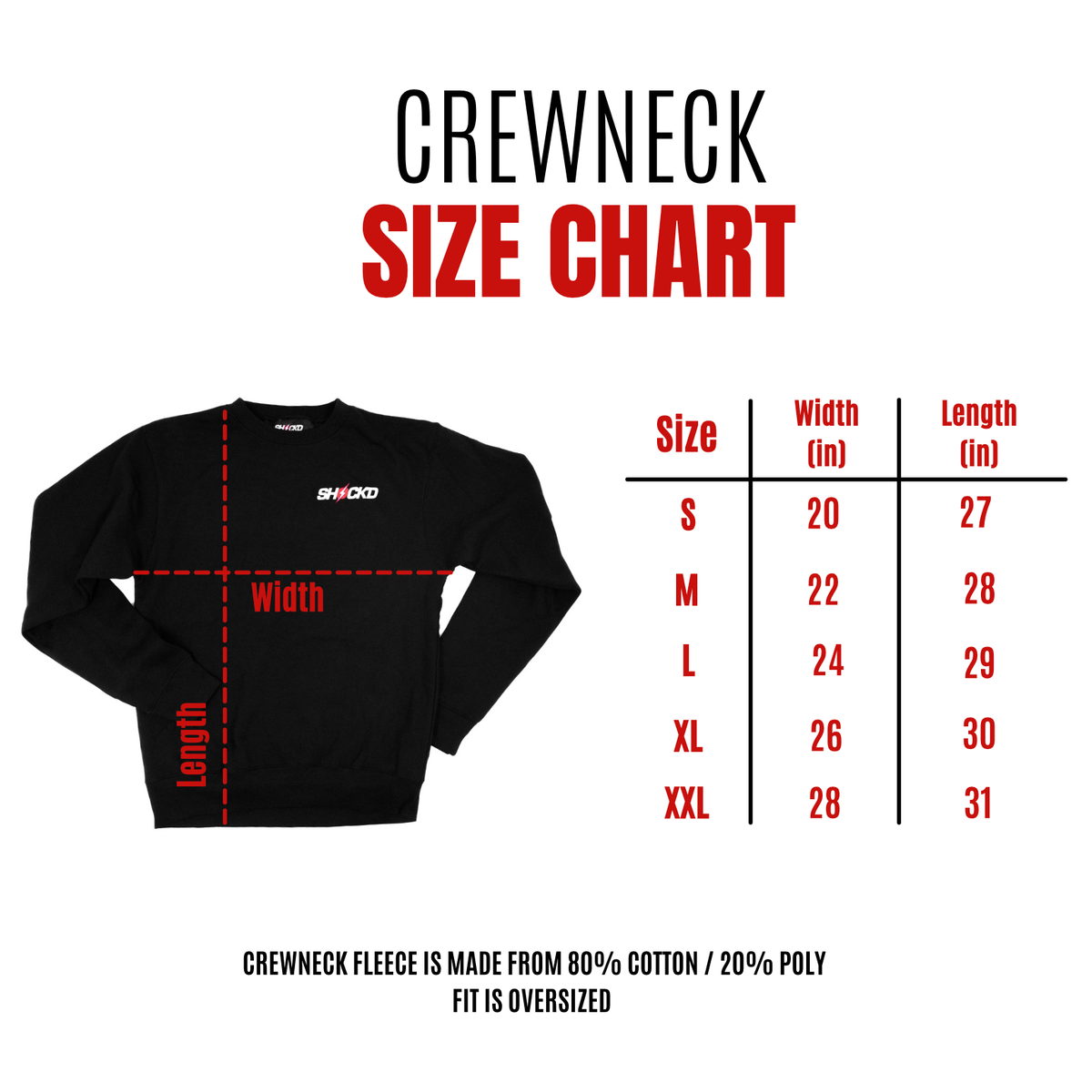 SHOCK'D Crewneck-4