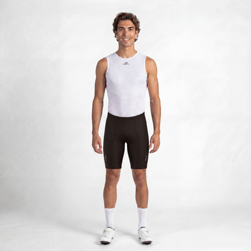 Solid Brown Men's Prisma Short-2