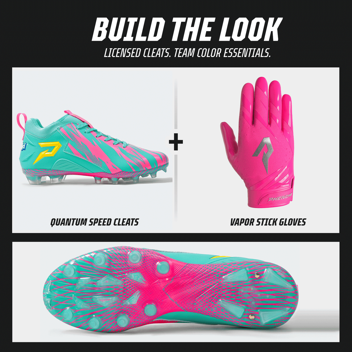 Kool-Aid 'Sharkleberry Fin' Cleats — Quantum Speed by Phenom Elite-5