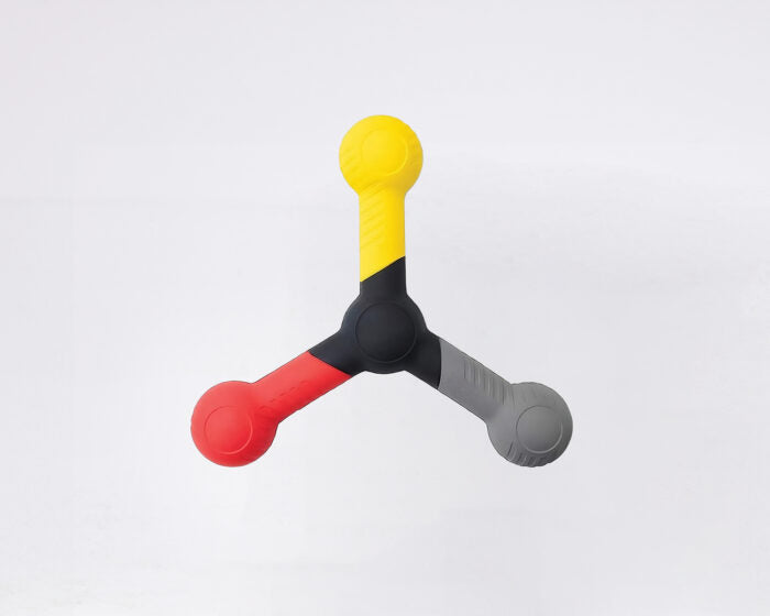 Train the response catcher in black red yellow and grey