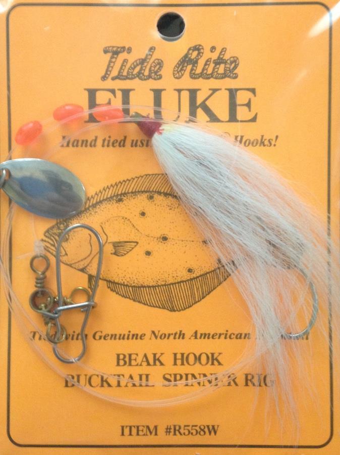 Tide Rite R558 Beak Hook Bucktail Spinner Fluke Rig-3