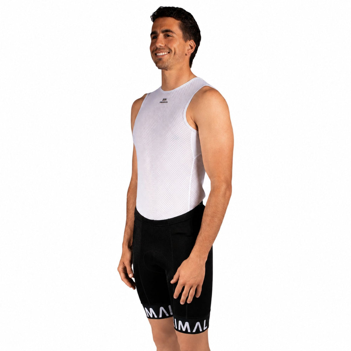 Lunix Men's White Prisma Shorts-2