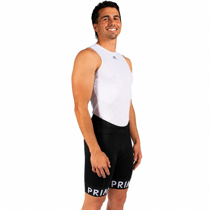 Lunix Men's White Prisma Shorts-5