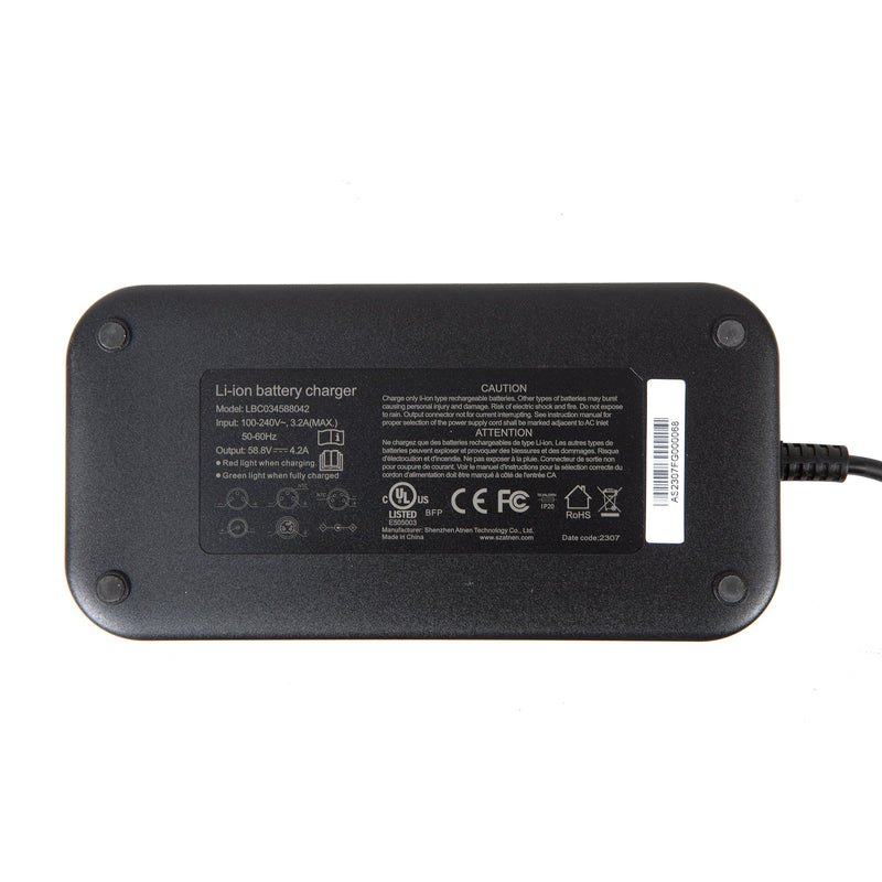 EUNORAU 52V4A 1.0 US/CA FLASH Ebike Charger-2