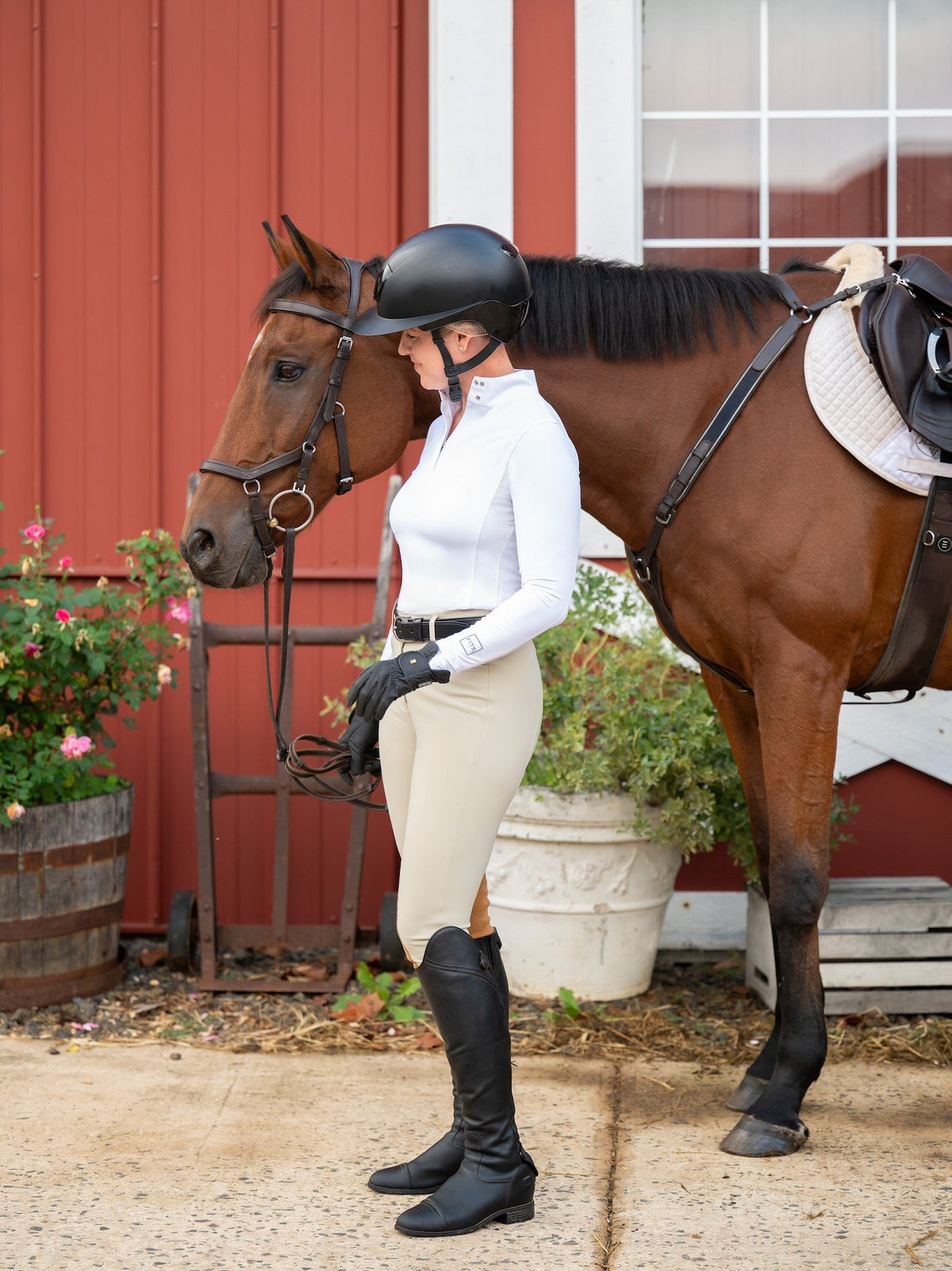 Clear Round Show Shirt-7
