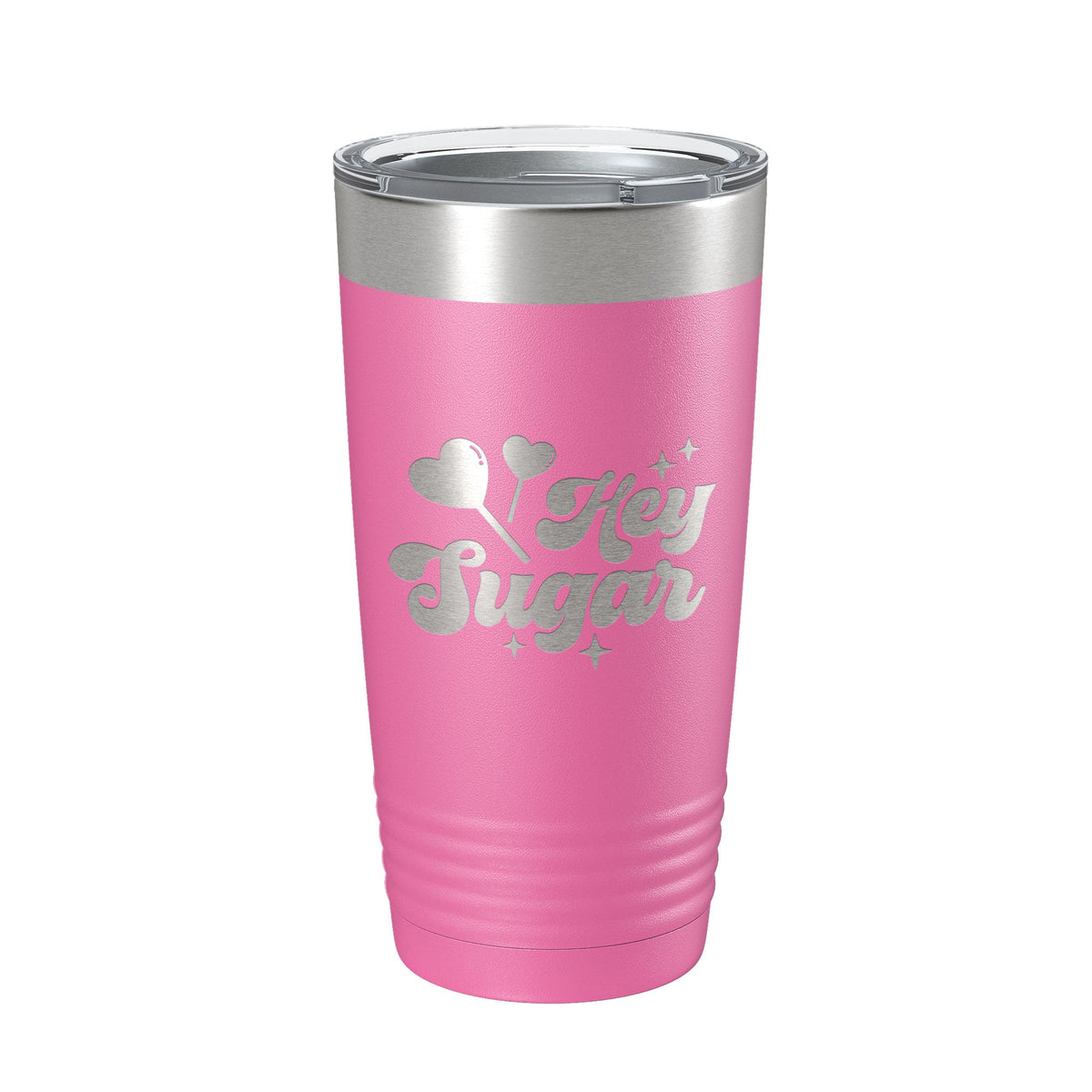 Hey Sugar Tumbler Valentine's Day Gift Travel Mug Insulated Laser Engraved Coffee Cup Retro 20 oz-12