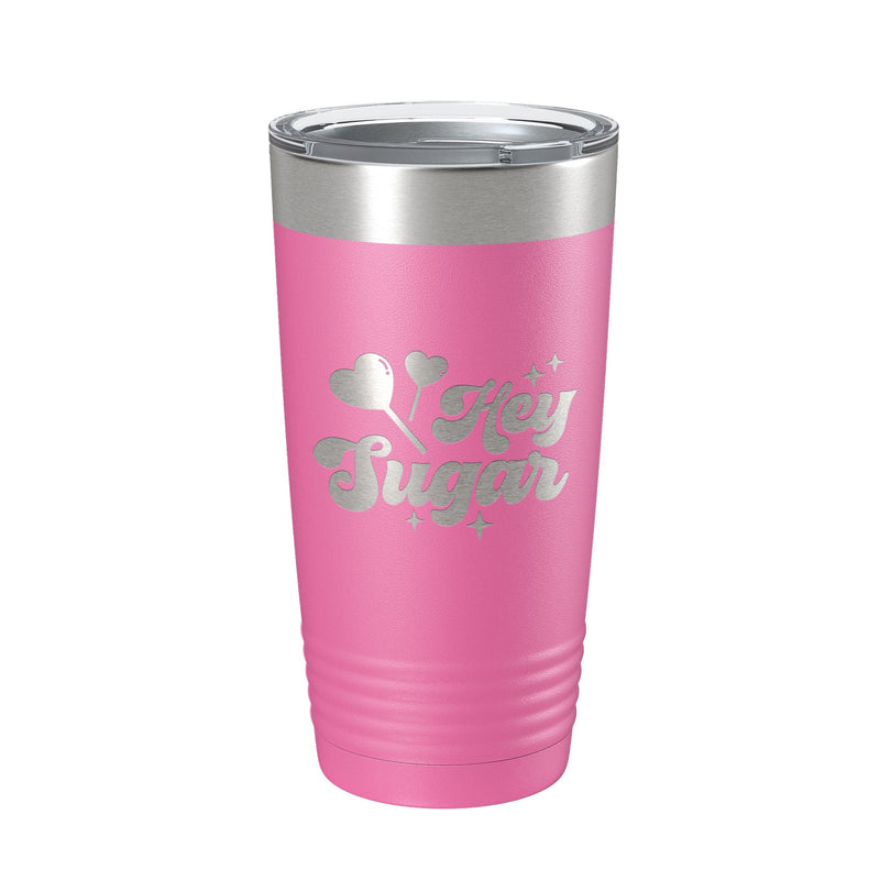 Hey Sugar Tumbler Valentine's Day Gift Travel Mug Insulated Laser Engraved Coffee Cup Retro 20 oz-12