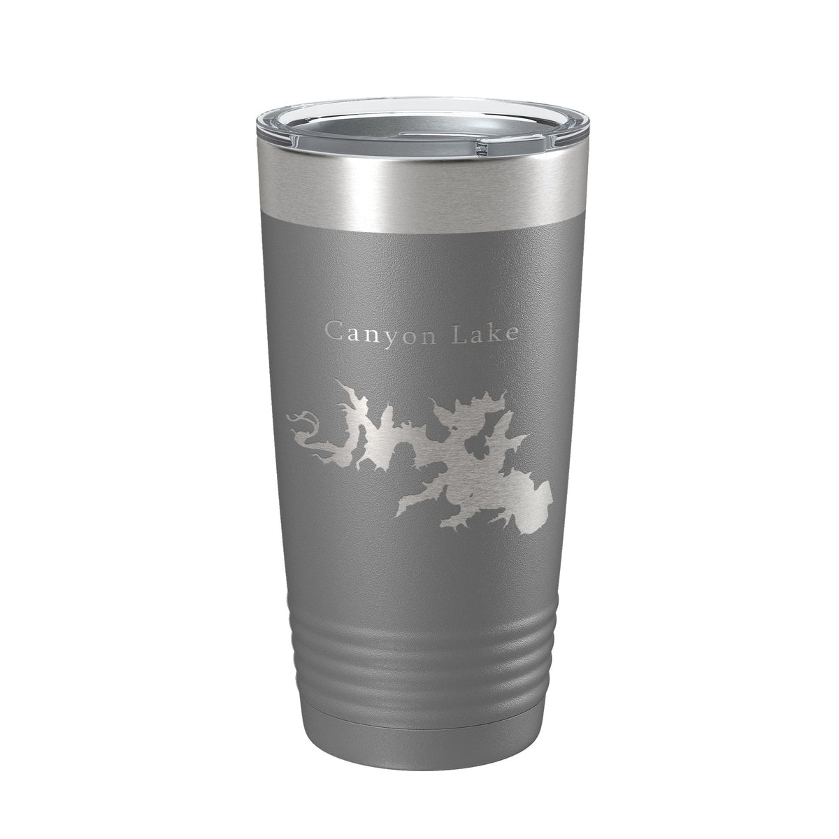 Canyon Lake Map Tumbler Travel Mug Insulated Laser Engraved Coffee Cup Texas 20 oz-13