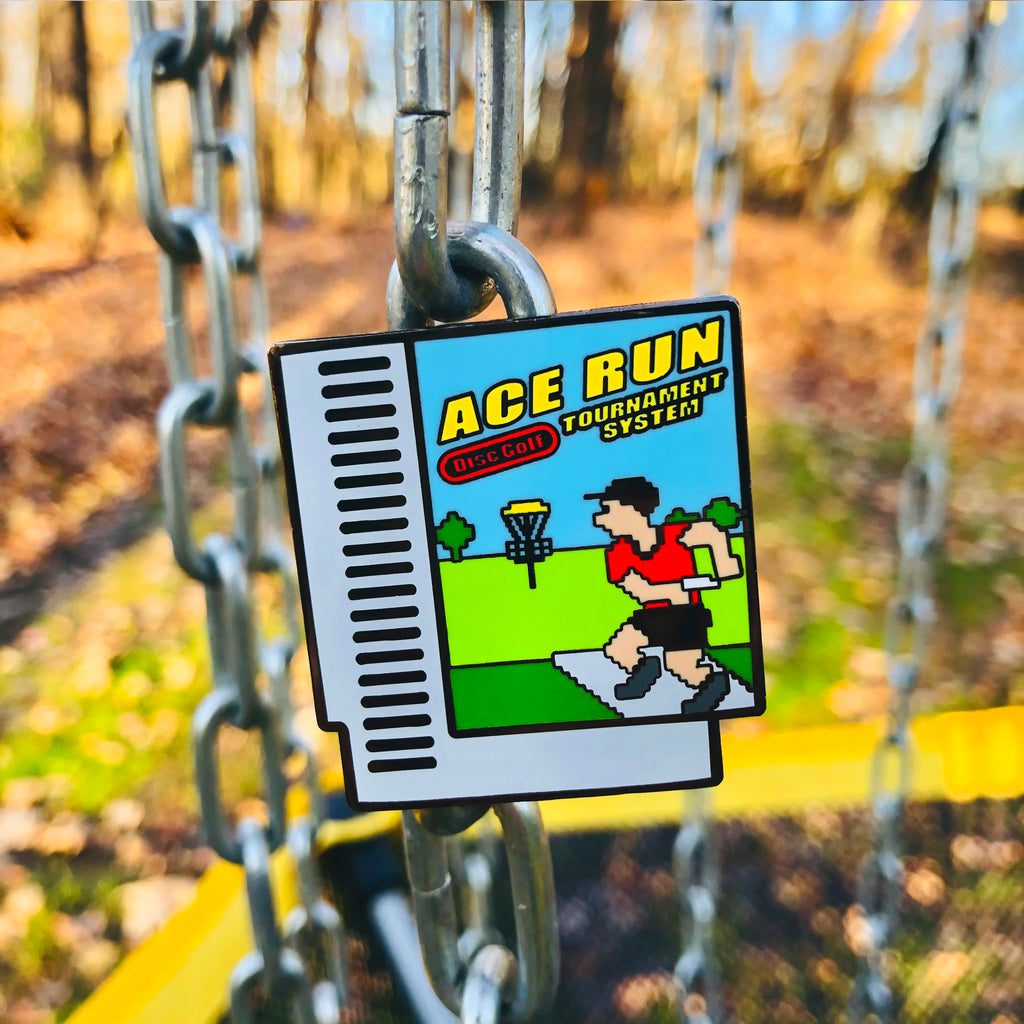 Ace Run Pin - Metal Butterfly-1