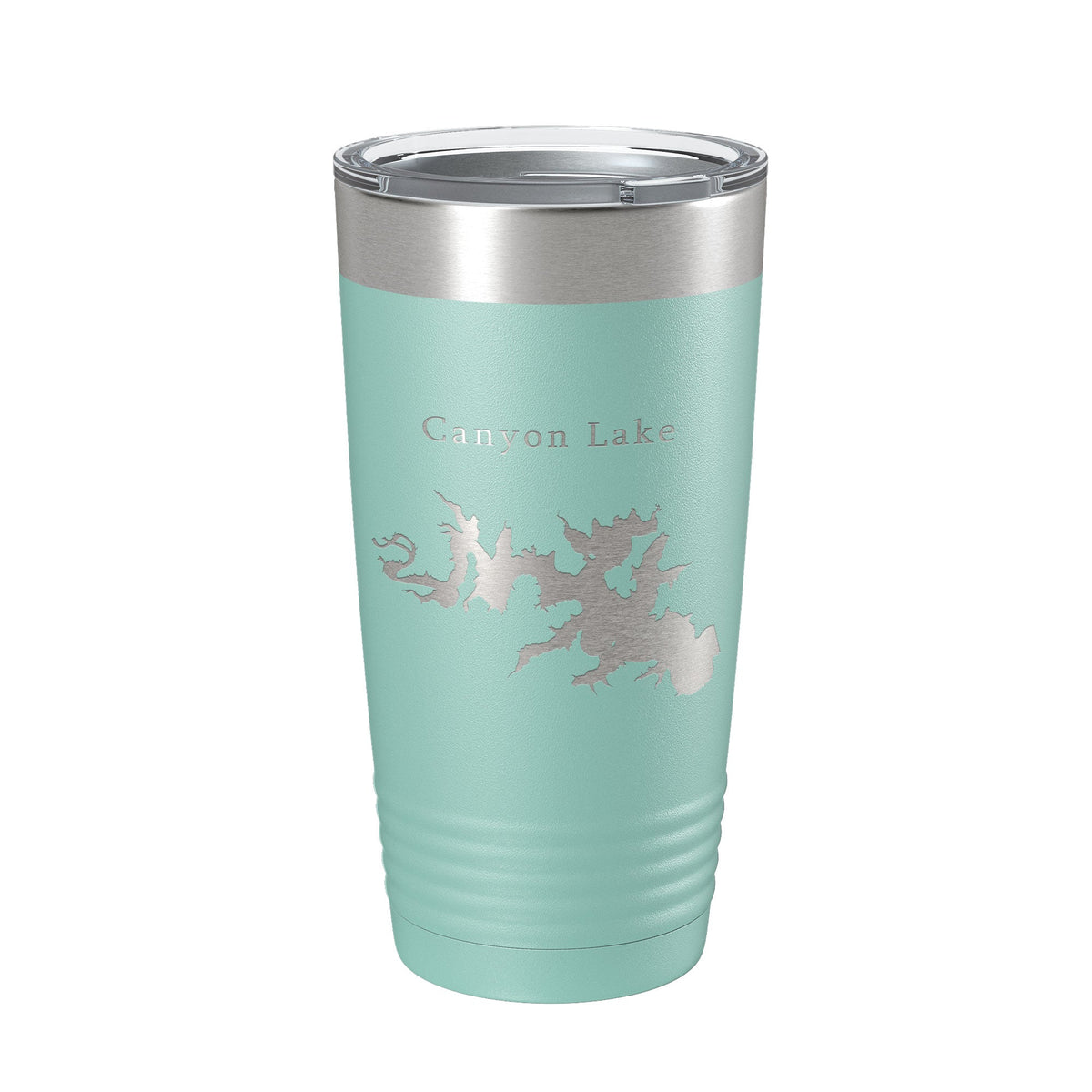 Canyon Lake Map Tumbler Travel Mug Insulated Laser Engraved Coffee Cup Texas 20 oz-7