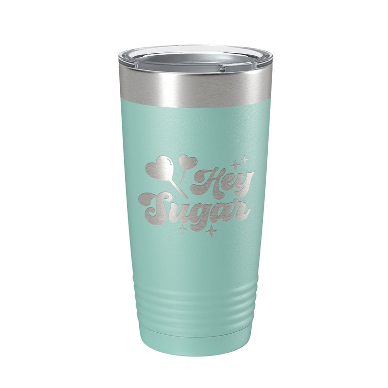 Hey Sugar Tumbler Valentine's Day Gift Travel Mug Insulated Laser Engraved Coffee Cup Retro 20 oz-18