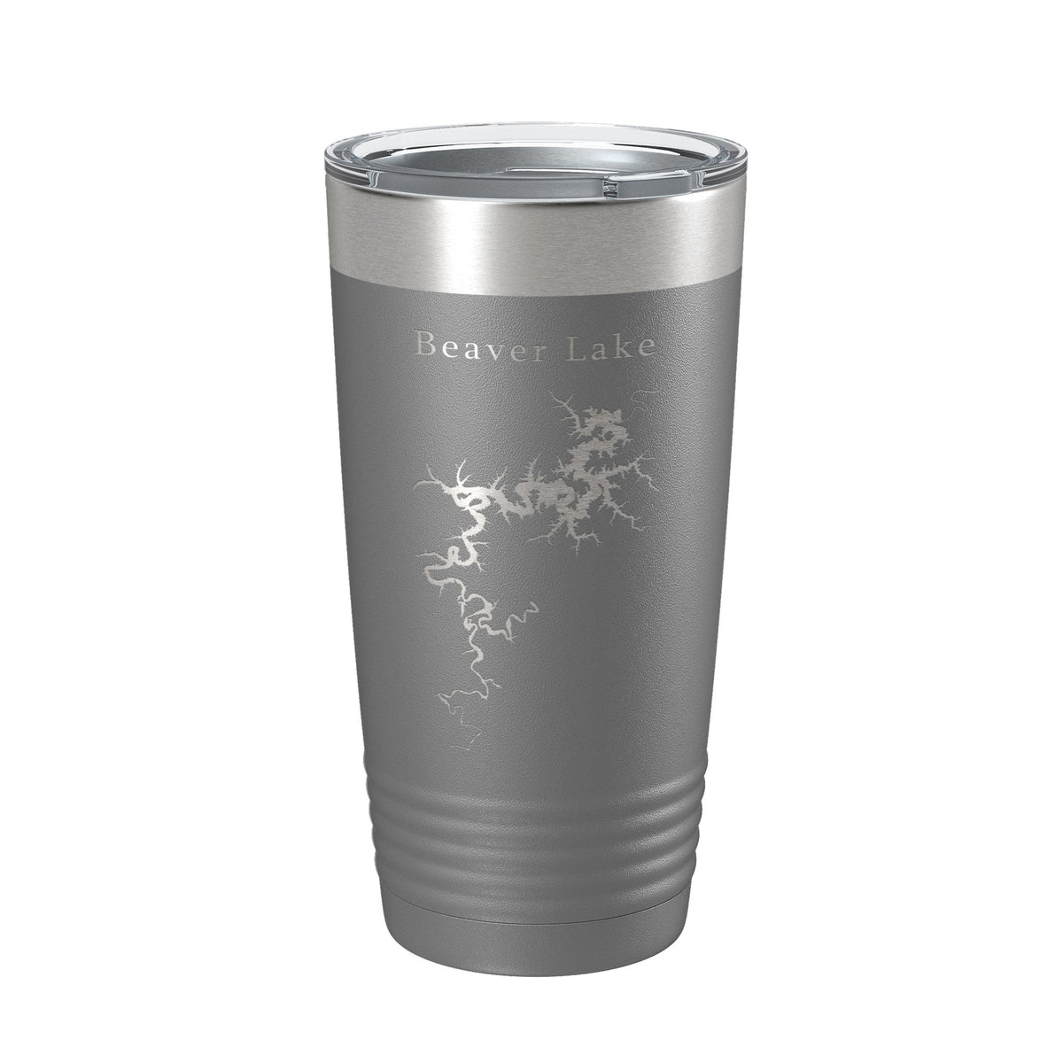 Beaver Lake Map Tumbler Travel Mug Insulated Laser Engraved Coffee Cup Arkansas 20 oz-19