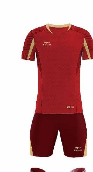 Sunais Kungfu 2.0 Jersey Kit red gold