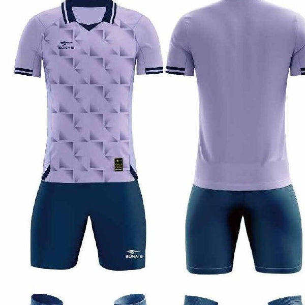 Sunais Rhombic Motion Jersey Kit purple