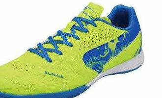 Sunais Indoor Soccer Shoe neon green
