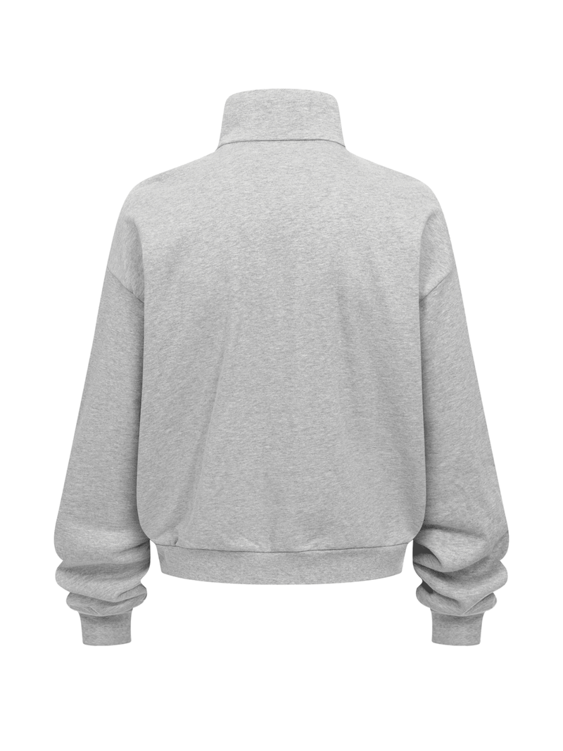 Club Collegiate Oversized Full-Zip Sweatshirt-3