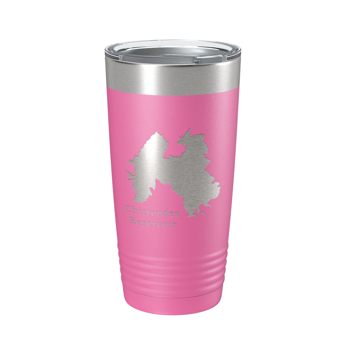 Chittenden Reservoir Tumbler Lake Map Travel Mug Insulated Laser Engraved Coffee Cup Vermont 20 oz-18