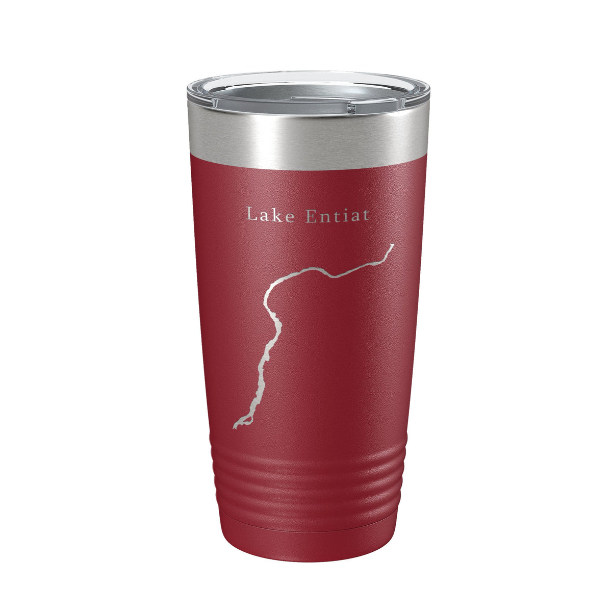 Lake Entiat Map Tumbler Travel Mug Insulated Laser Engraved Coffee Cup Washington 20 oz-13