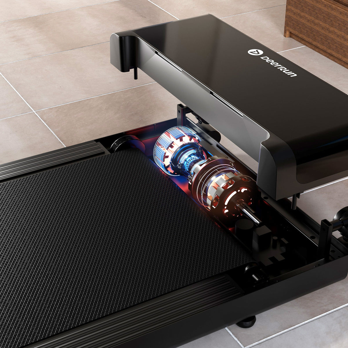 DeerRun Z20 Foldable Walking Pad Treadmill – Ultra Compact with LED Display-19