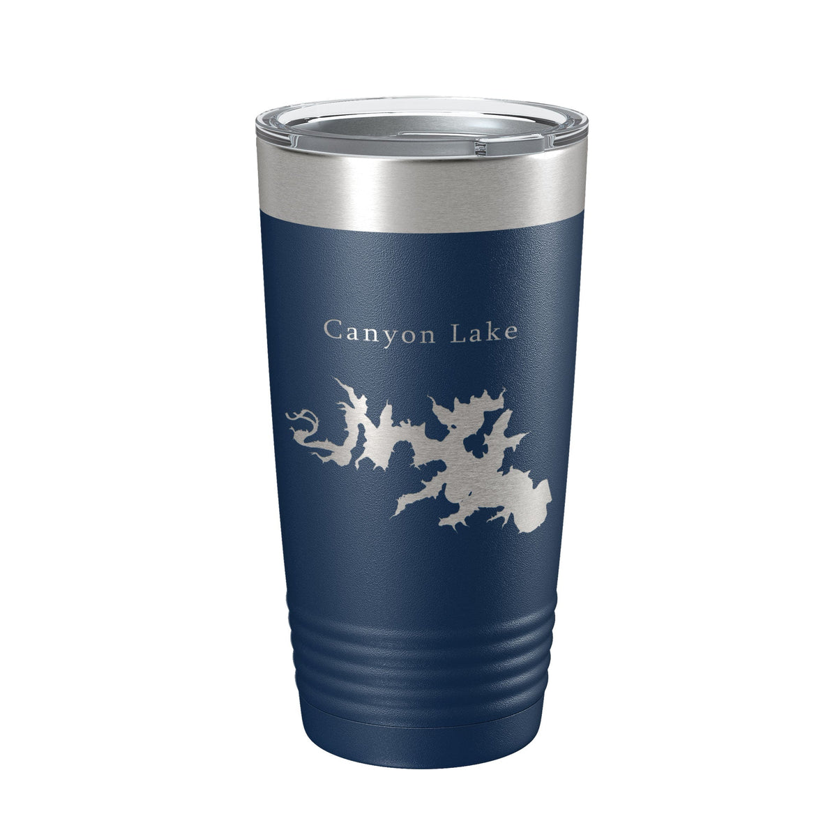 Canyon Lake Map Tumbler Travel Mug Insulated Laser Engraved Coffee Cup Texas 20 oz-11