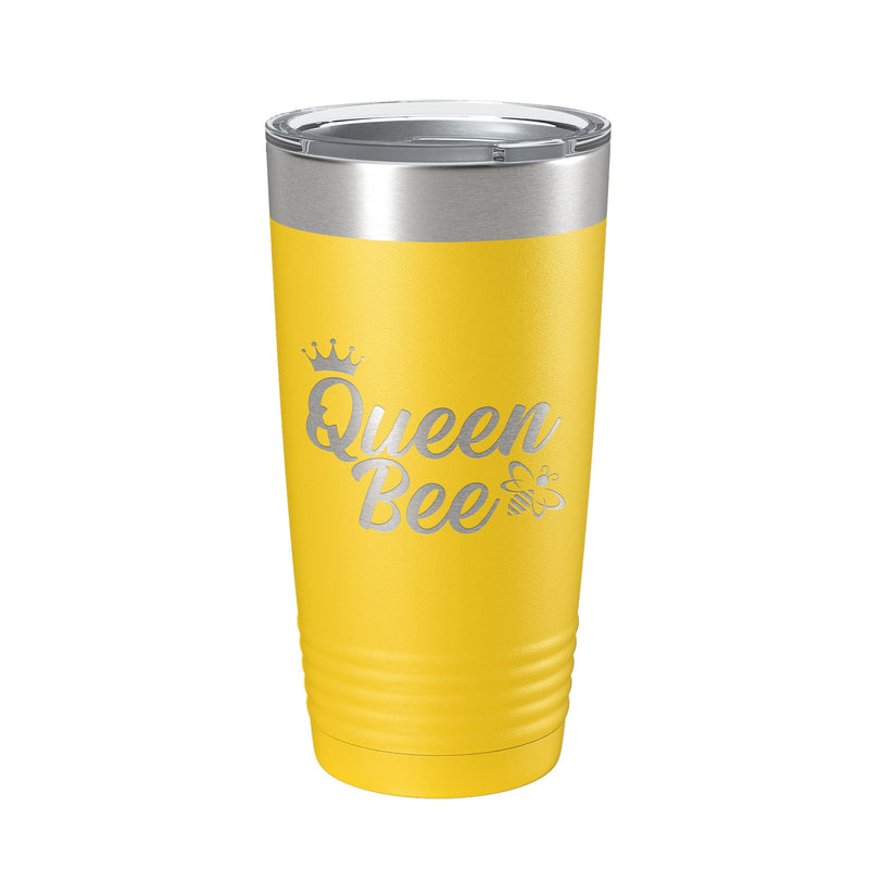Queen Bee Tumbler Travel Mug Gift Insulated Laser Engraved Coffee Cup 20 oz-4