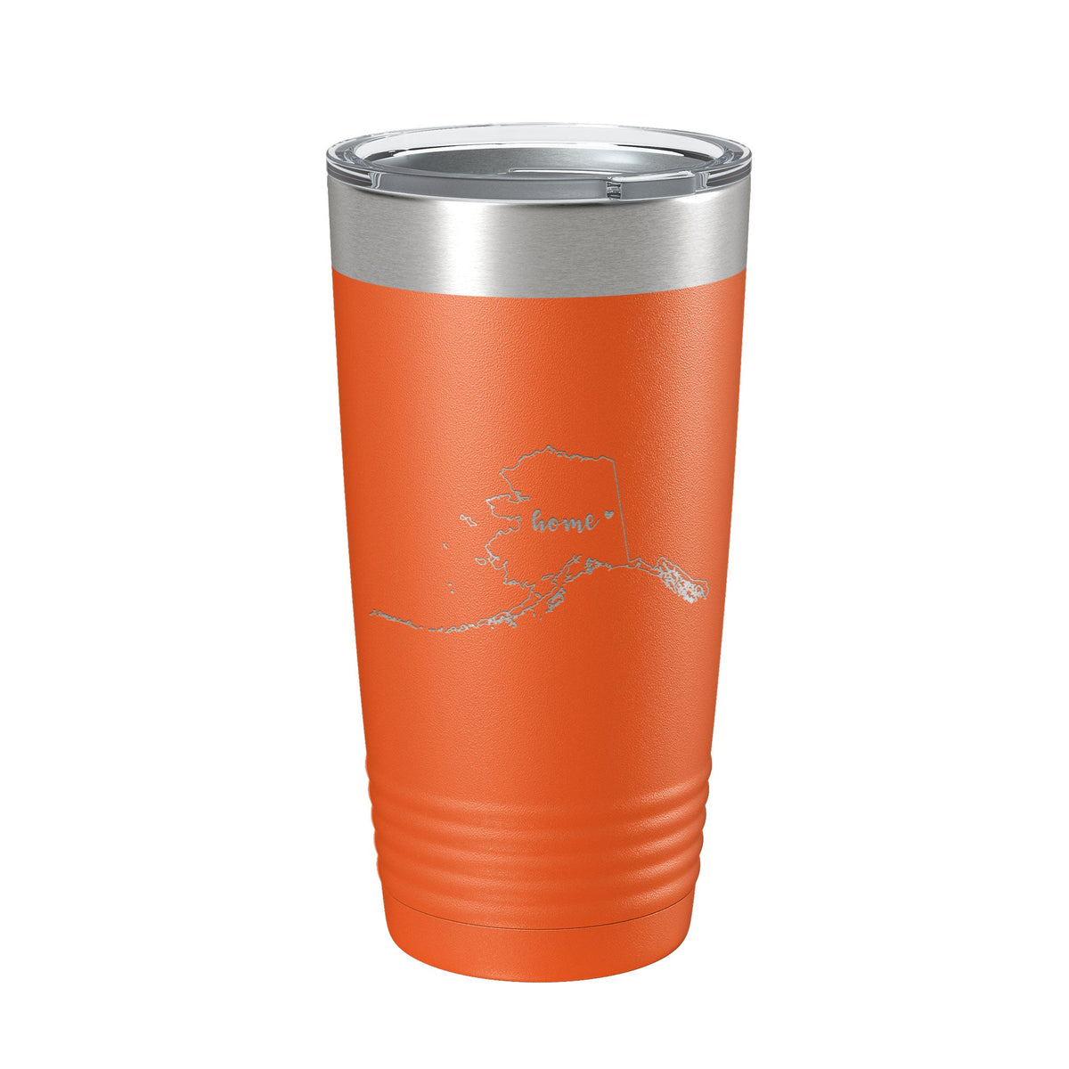 Alaska Tumbler Home State Travel Mug Insulated Laser Engraved Map Coffee Cup 20 oz-12