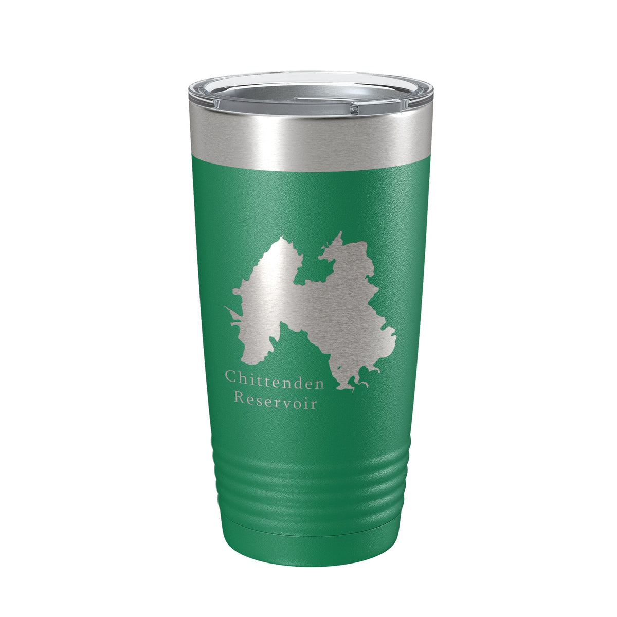 Chittenden Reservoir Tumbler Lake Map Travel Mug Insulated Laser Engraved Coffee Cup Vermont 20 oz-5