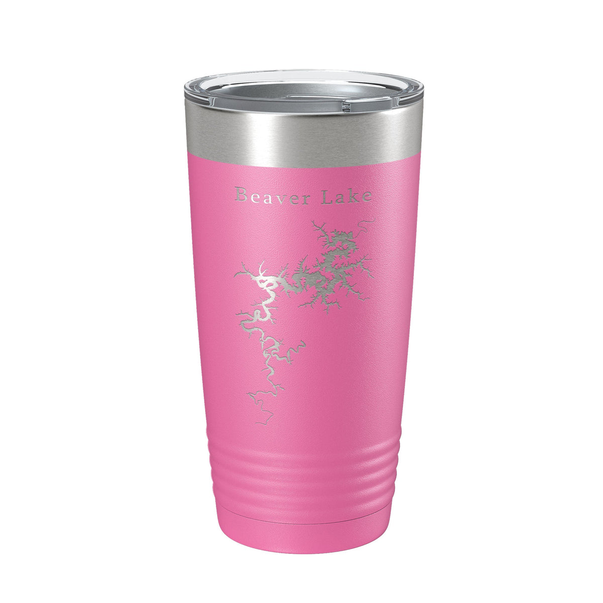 Beaver Lake Map Tumbler Travel Mug Insulated Laser Engraved Coffee Cup Arkansas 20 oz-18