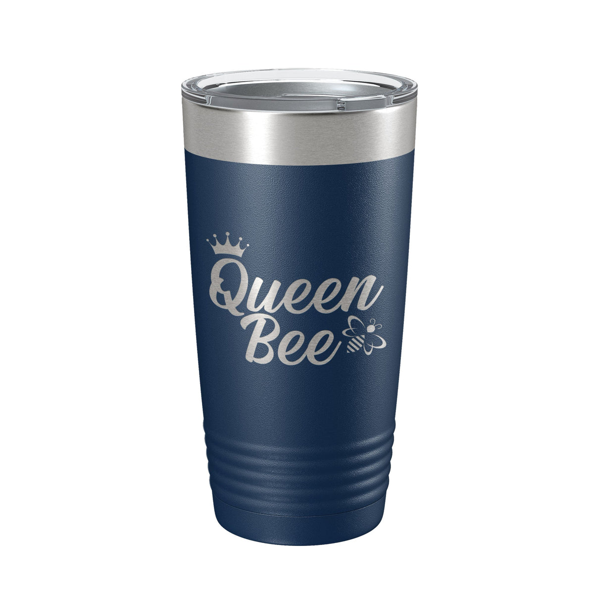 Queen Bee Tumbler Travel Mug Gift Insulated Laser Engraved Coffee Cup 20 oz-20