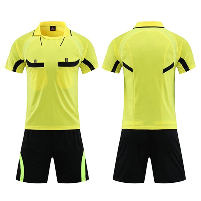Cross-border Referee Uniform Yellow-1