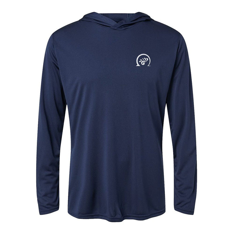 Hooded Long Sleeve Tee - Glass Blown Open-1