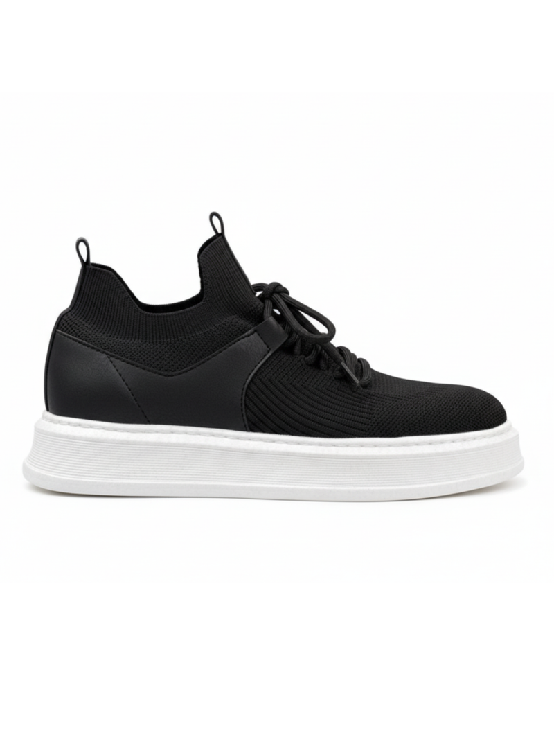 Men's Madrid Noir White-3