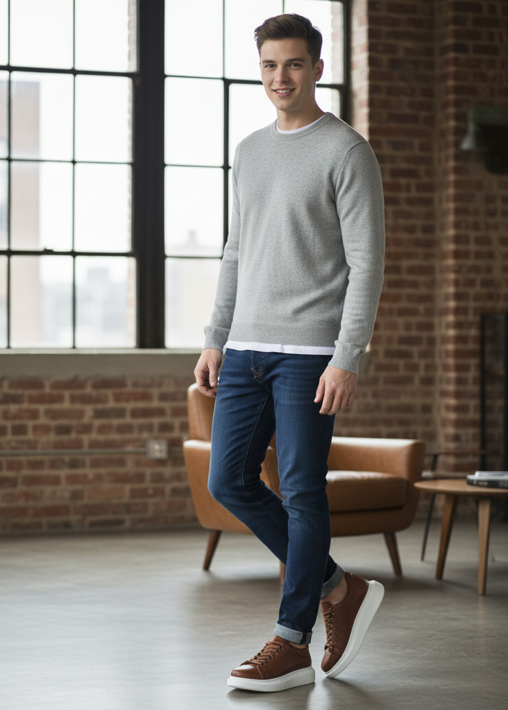 Men's Pluto Earthy Brown-2